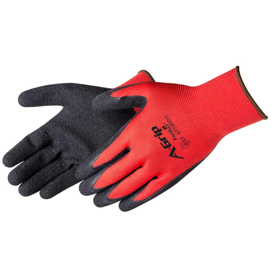 A-GRIP CRINKLE LATEX PALM COATED - Latex Coated Gloves